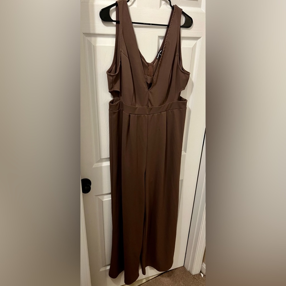Charlotte Russe Taupe Romper